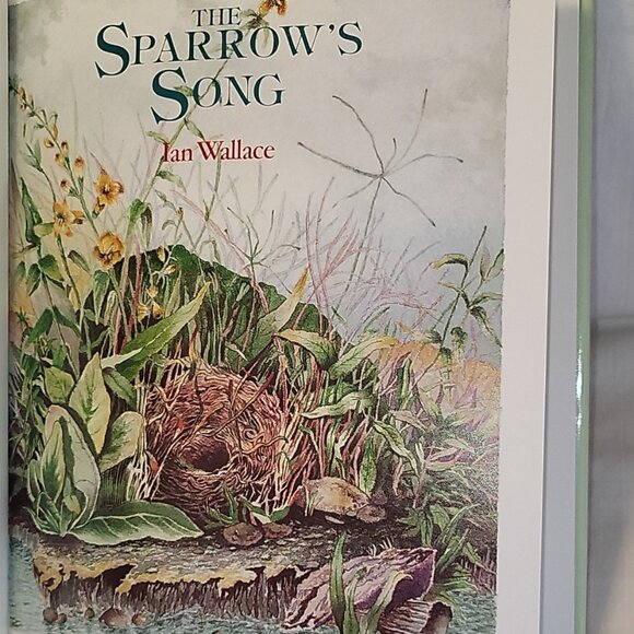 Sparrow's Song Ian Wallace 1986 brother sister HC DJ Penguin Books Canada Ex Con - Picture 5 of 10